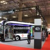 ジャパンモビリティショー：EVモーターズのEV路線バス