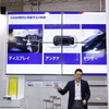 オートモーティブ事業3つの柱、「ディスプレイ」「アンテナ」「センサー」