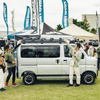 ダイハツ・ハイゼット用新作ボディキット「DAMD HIJET FUZZ」（DAMD PARTY 2023での先行公開の様子）