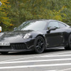 ポルシェ 911 GTS 改良新型プロトタイプ（スクープ写真）