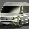 フォルクスワーゲン・クラフター 改良新型のスケッチ