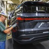トヨタ自動車の米国インディアナ工場で生産を開始した レクサス TX