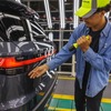 トヨタ自動車の米国インディアナ工場で生産を開始した レクサス TX