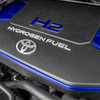 水素エンジン搭載の海外向けトヨタ・ハイエース 新型のプロトタイプ