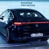 メルセデスベンツ EQS による自動バレーパーキング