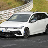 VW ゴルフR ヴァリアント 改良新型プロトタイプ（スクープ写真）