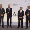 ルノー日産三菱アライアンスの各首脳