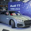 アウディのハンガリー・ジェール工場からラインオフした最後の TT クーペ
