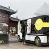 物販車用途でのイコナデザイン・ロボットシャトル