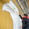 ウォールアート制作