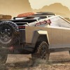 「アンプラグド・パフォーマンス」のテスラ・サイバートラック 用カスタムパーツ「UP INVINCIBLE」装着車