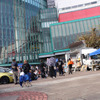 2023年11月に開催された『まいど大阪 秋の車音祭』の会場風景。