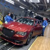 クライスラーのカナダ・オンタリオ工場からラインオフした300Cの最終モデル