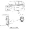 改善箇所。車両は一例