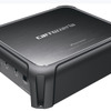「サブウーファー用のモノラルパワーアンプ」の一例（カロッツェリア・GM-D8100）。