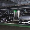 成田空港第1ターミナルに最も近い「P1」駐車場に設置されたパワーエックスの蓄電池式超急速EV充電器「Hypercharger（ハイパーチャージャー）」