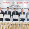 タイでカーボンニュートラル実現へ、トヨタ、CJPTらが協業基本合意書を締結