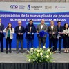 Suminoe Textile de Mexico, S.A. de C.V. 合成皮革新工場の開所式