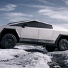 誌面に登場する車：テスラ・サイバートラック