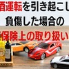 飲酒運転を引き起こして負傷した場合の健康保険上の取り扱いは？