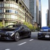 メルセデス電気自動車のある風景［フォトギャラリー］