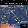 ルート上の点はライダーの感情を5秒毎に視覚化したもの。走行後に視覚化されたこのデータを見ると、走ってきたルートだけでなく、その時に起きたコトを思い出しやすい。