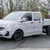 VW トランスポーターT7 ピックアップトラック仕様のプロトタイプ（スクープ写真）