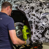 フィアット 600 をベースにした新型アバルトモデルのプロトタイプ