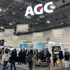 LVCC（ラスベガス･コンベンションセンター）のウエストホールに出展したＡＧＣのブース（CES 2024）