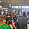 SPHERE LIGHT（左から 立花あい、宇都宮 茜、綺咲 あみ）