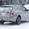 アウディ Q7 次期型と見られるプロトタイプ車両（スクープ写真）