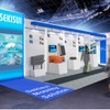 オートモーティブワールド2024積水化学グループブース：モック展示（次世代機能体感）エリア（イメージ）