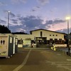 防災用コンテナ型トイレ：道の駅「あなみず」への設置