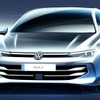 フォルクスワーゲン・ゴルフ 改良新型のスケッチ