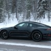 ポルシェ 911 改良新型プロトタイプ（スクープ写真）