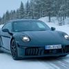 ポルシェ 911 改良新型プロトタイプ（スクープ写真）