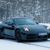 ポルシェ 911 改良新型プロトタイプ（スクープ写真）