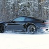 ポルシェ 911ターボ 改良新型プロトタイプ（スクープ写真）
