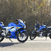 スズキ GSX-R125（左）とGSX-S125（右）