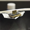 プラスチック溶接のデモンストレーションの様子