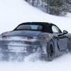 ポルシェ 718ボクスター EV プロトタイプ（スクープ写真）