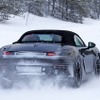 ポルシェ 718ボクスター EV プロトタイプ（スクープ写真）