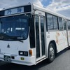 丹後海陸交通、キュービック。本社営業所にて