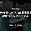 公開終了【セミナー見逃し配信】※プレミアム会員限定「2030年代に向けた自動車産業の次世代ビジネスモデル」