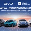 BYDのEVラインナップ