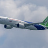 中国が開発したジェット旅客機：C919（シンガポールエアショー2024）