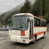 十津川村営・迫西川線車両例：2011年式日野リエッセ前扉路線車BDG-RX6JFBA