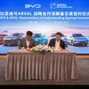 BYDとフランスの自動車リース大手のアルバルが戦略的提携に向けた覚書を締結