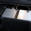 AUNE （アウネ）のGTS1（デジタルプレーヤー）とGTC-1（クロックジェネレーター）を運転席下にセット