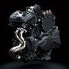 451cc水冷4ストローク並列2気筒ガソリンエンジンと交流同期モーターのコンビネーションがもたらす、次世代のパワーフィーリング